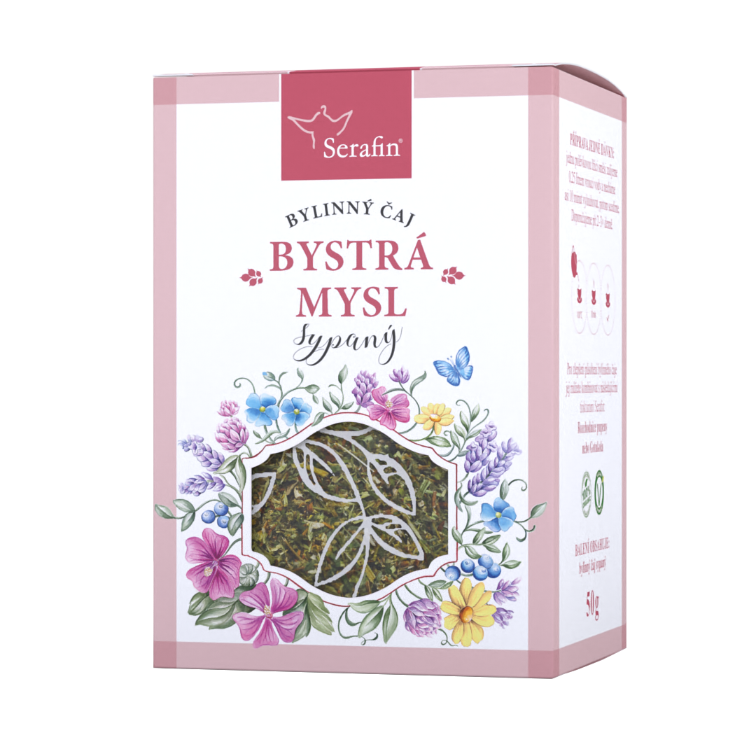 Bystrá myseľ – sypaný čaj | Serafin byliny