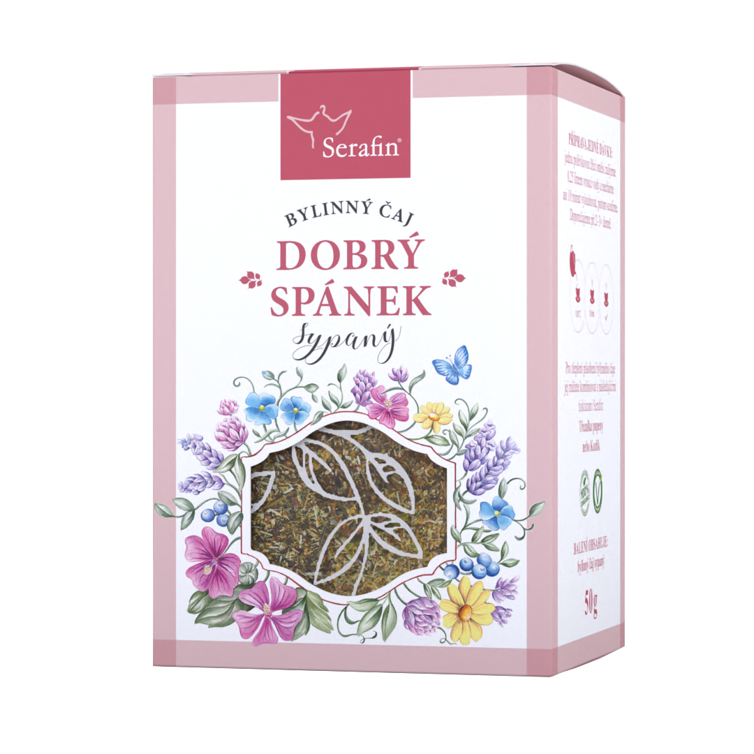 Dobrý spánok – sypaný čaj | Serafin byliny