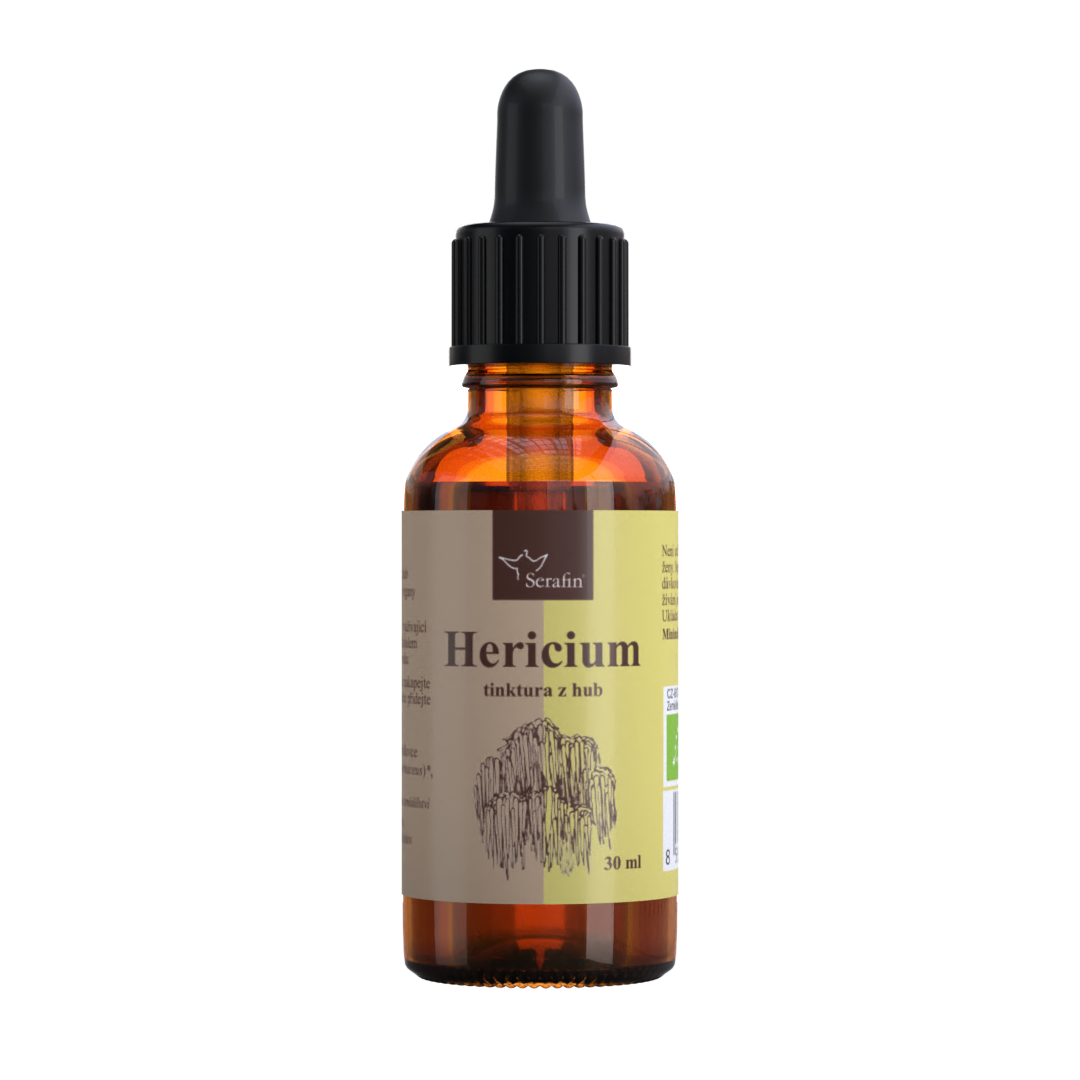 Hericium (Lion's Mane) BIO – tinktúra z húb | Serafin byliny