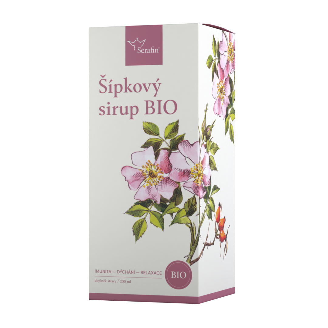Šípkový sirup BIO | Serafin byliny