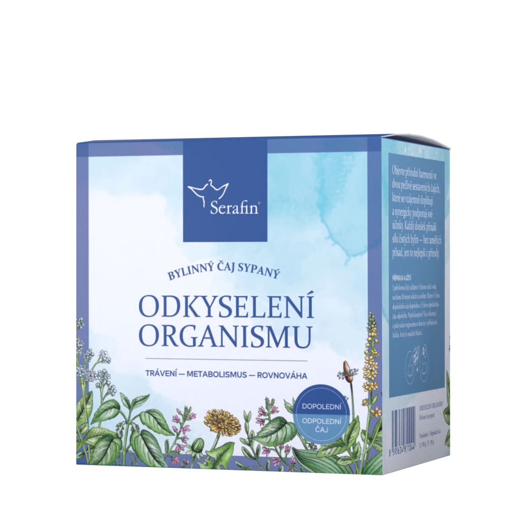 Odkyslenie organizmu – sypaný čaj | Serafin byliny