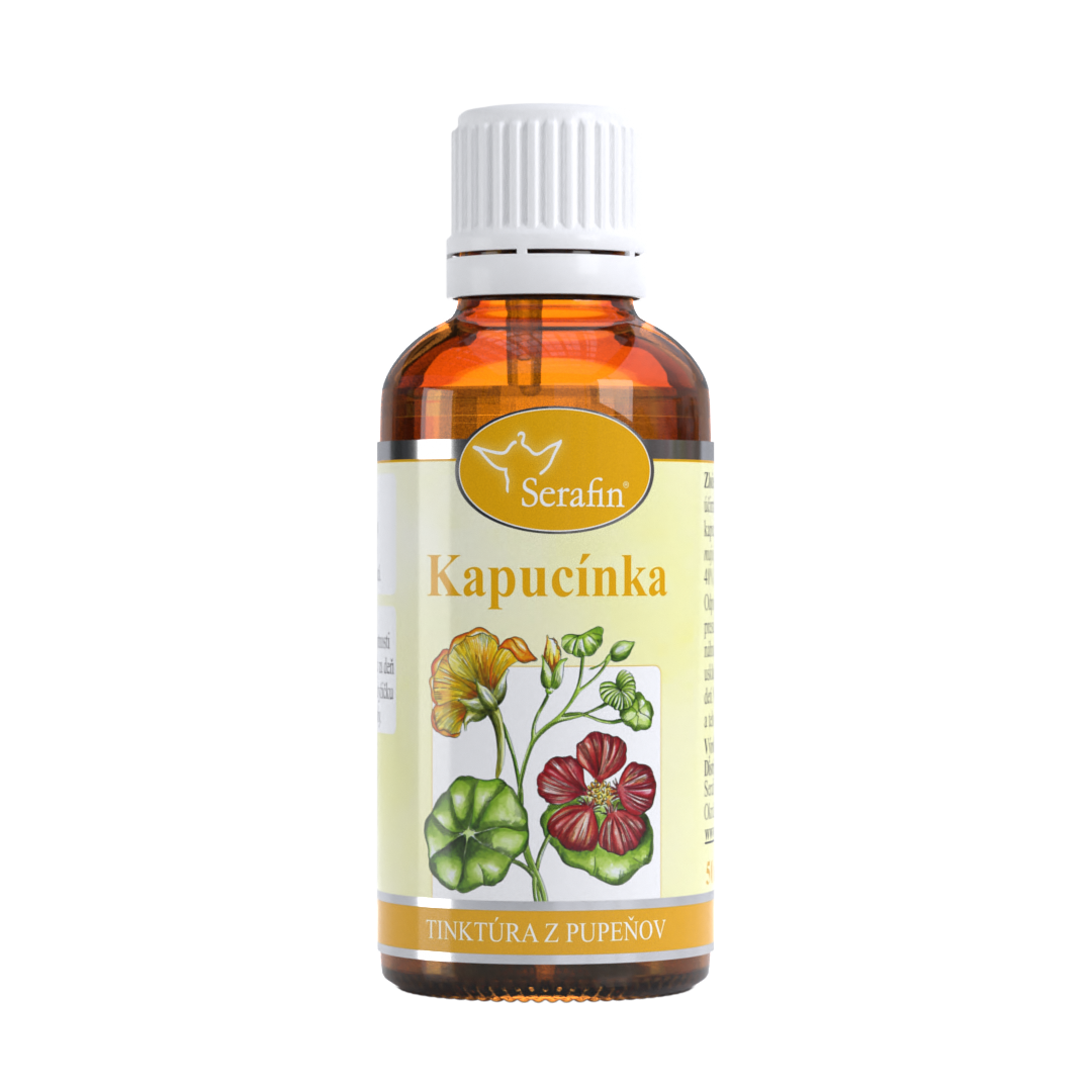 Kapucínka – tinktúra z púčikov | Serafin byliny