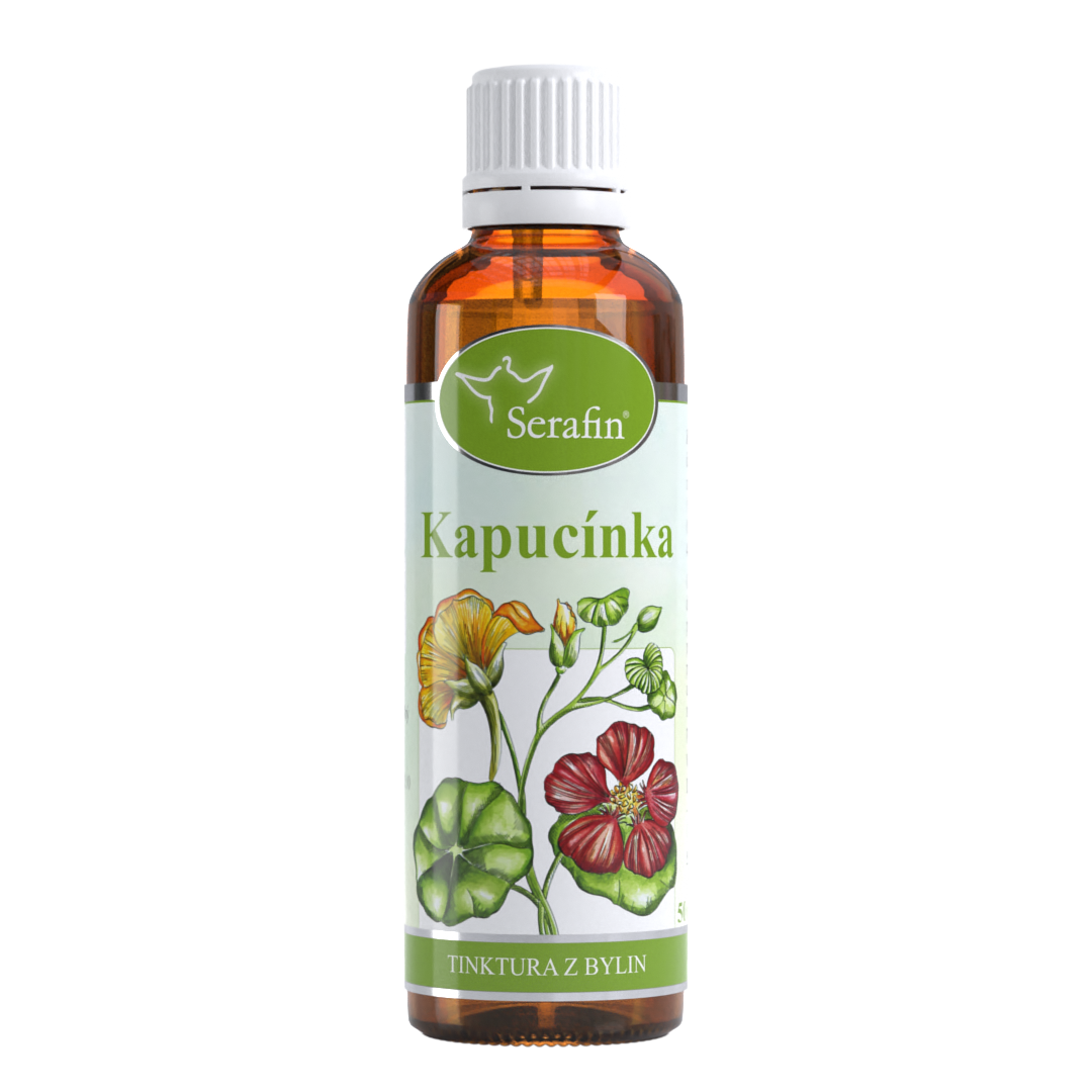 Kapucínka – tinktúra z bylín | Serafin byliny