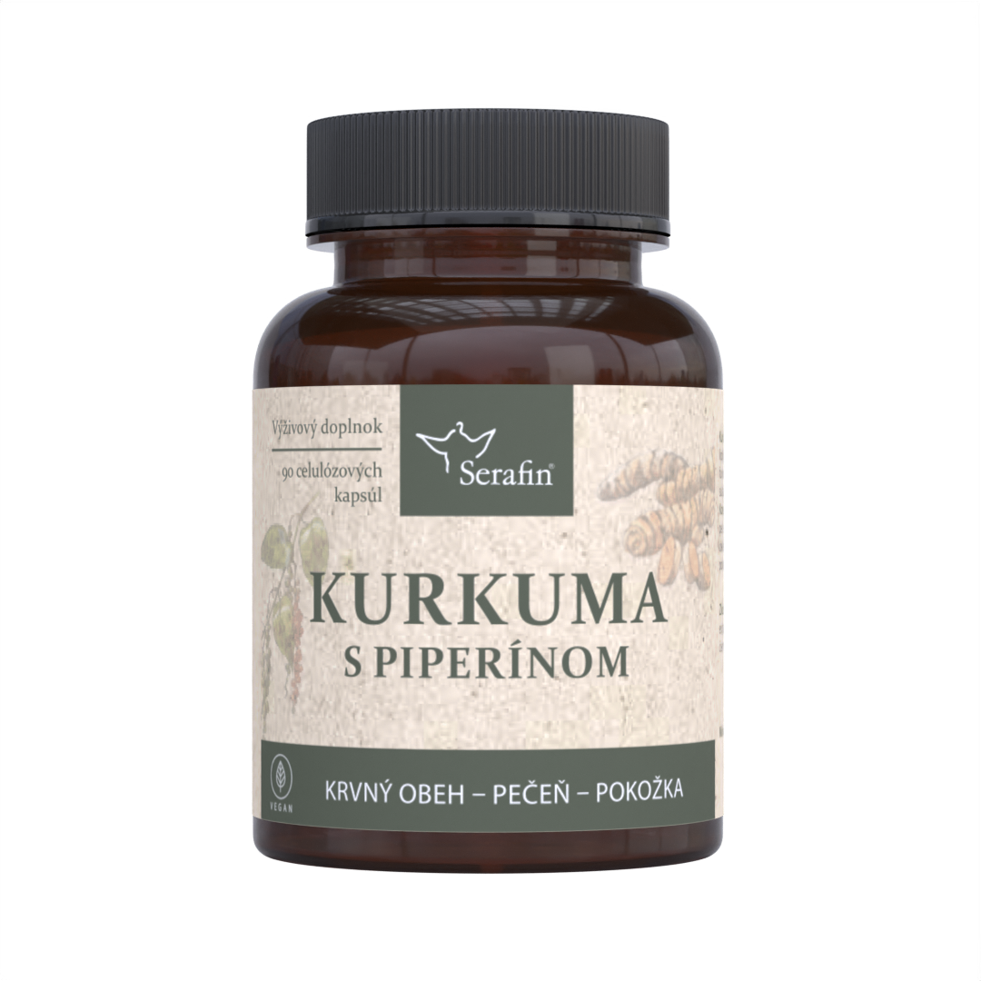Kurkuma s piperínom | Serafin byliny