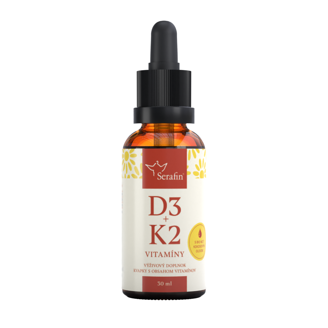 D3 + K2 Vitamíny – kvapky | Serafin byliny
