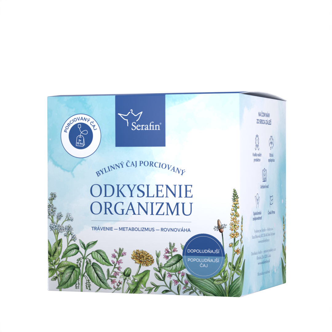 Odkyslenie  organizmu – porciovaný čaj | Serafin byliny